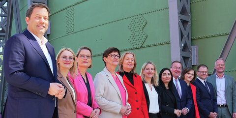 Vorstellung der SPD-Bundesministerinnen und -minister