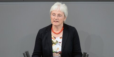 Heike Baehrens, MdB, spricht im Plenum