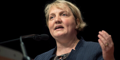 Katja Mast, MdB, bei einer Rede