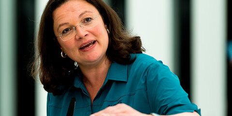 Andrea Nahles im Interview