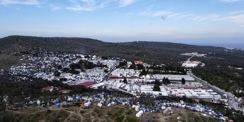 Flüchtlingslager auf Lesbos