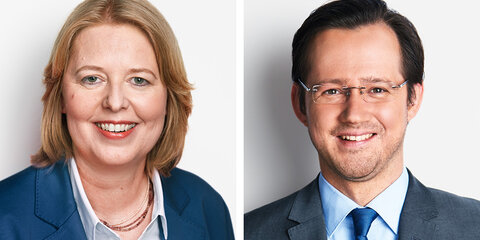 Porträt von Bärbel Bas und Dirk Wiese