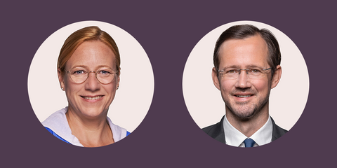Porträt von Dagmar Schmidt und Dirk Wiese