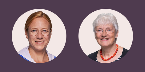 Portrait Dagmar Schmidt und Heike Baehrens