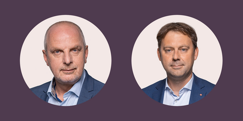 Porträt Detlef Müller und Jens Zimmermann