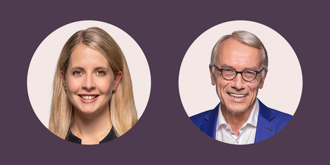 Portrait Verena Hubertz und Bernhard Daldrup