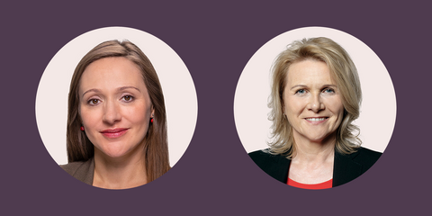 Portrait Jasmina Hostert und Sabine Poschmann