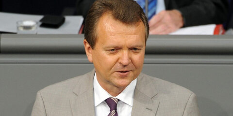 Martin Dörmann, MdB, am Rednerpult
