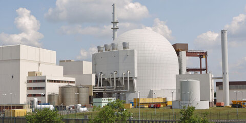 Abbildung des Atomkraftwerkes in Brokdorf