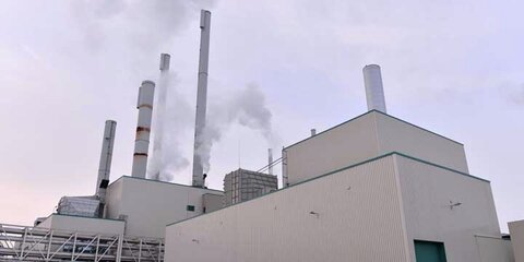 Das Foto zeigt eine gasgesteuerte KWK-Anlage