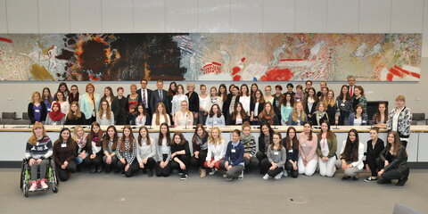 Girls‘ Day 2016 bei der SPD-Bundestagsfraktion