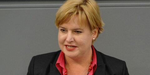 Eva Högl, MdB, am Rednerpult