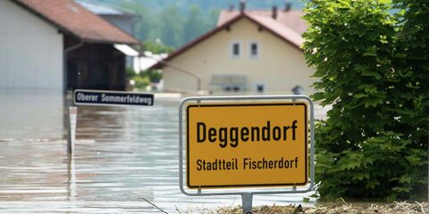 Hochwasser in Deggendorf (Bayern) Juni 2013