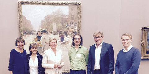 Abgeordnete der AG Kultur und Medien der SPD-Bundestagsfraktion zu Besuch in der Ausstellung  „Impressionismus, Expressionismus. Kunstwende“ (ImEx) in der Alten Nationalgalerie in Berlin
