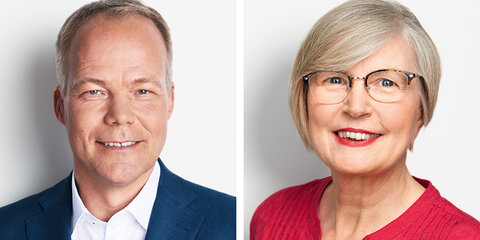 Porträt von Matthias Miersch und Gabriele Hiller-Ohm