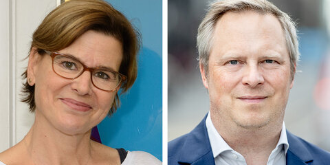 Porträt von Sophia Oppermann und Timo Reinfrank