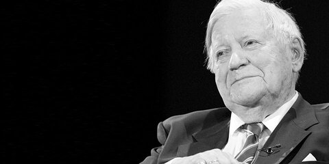 Foto von Altbundeskanzler Helmut Schmidt