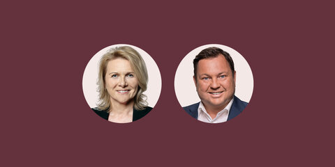 Porträt von Sabine Poschmann und Martin Gerster