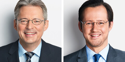 Porträt von Achim Post und Dirk Wiese