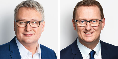 Porträt von Sönke Rix und Oliver Kaczmarek