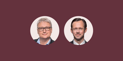 Porträt von Sönke Rix und Dirk Wiese