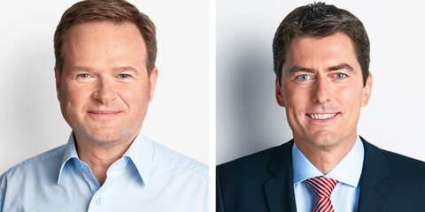 Porträt von Frank Schwabe und Sascha Raabe