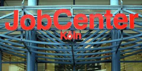 Eingang eines Jobcenters