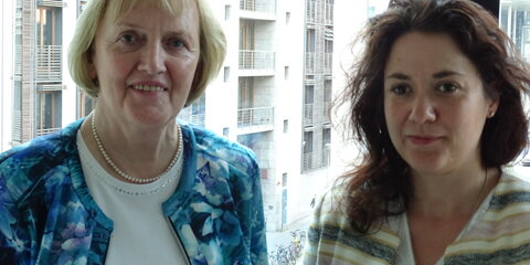 Sarah Ryglewski (rechts) ist neue Sprecherin der Arbeitsgruppe Verbraucherschutzpolitik und Ursula Schulte (links) ihre Stellvertreterin.