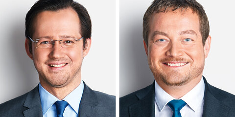 Porträt von Dirk Wiese und Uli Grötsch