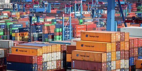 Containerterminal Hamburger Hafen