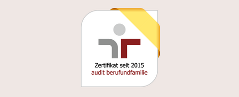Zertifikat zum audit berufundfamilie