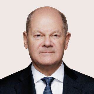 Porträt von Olaf Scholz
