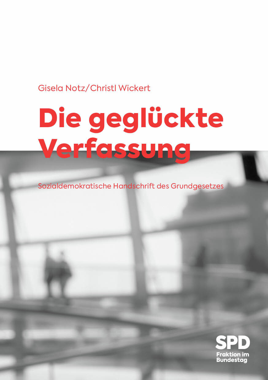 Broschüre: Die geglückte Verfassung