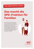Flyer „Das macht die SPD-Fraktion für Familien"