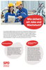 Flugblatt „Wie sichern wir Jobs und Wachstum?"